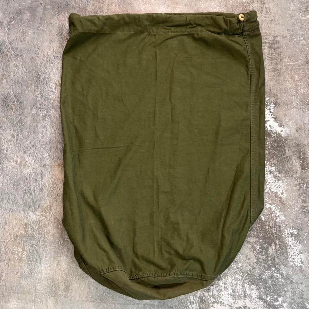 Vintage US Military Laundry Bag. 100% Cotton Large Laundry Bag Sack Barracks